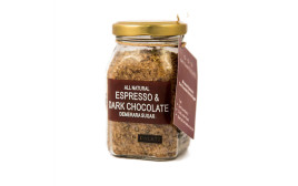 Artisan Palate All Natural Espresso & Dark Chocolate Demerara Sugar  Glass Jar  150 grams